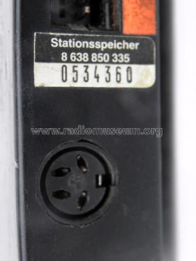 Stationsspeicher 8 638 850 335; Blaupunkt Ideal, (ID = 1946061) Radio part