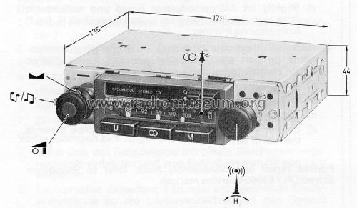 Stockholm Stereo CR 7.638.924; Blaupunkt Ideal, (ID = 606495) Car Radio