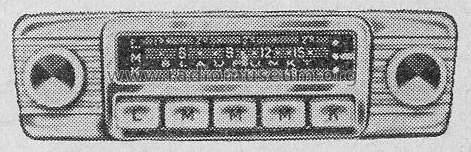 Stuttgart ATR ab T 700001; Blaupunkt Ideal, (ID = 194808) Car Radio