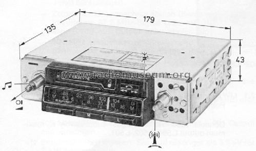 Stuttgart CR de Luxe 7.637.230; Blaupunkt Ideal, (ID = 602384) Car Radio