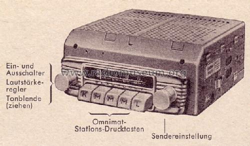 Stuttgart Transistor ab Q 250001; Blaupunkt Ideal, (ID = 117891) Car Radio