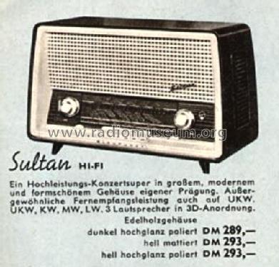 Sultan 2620; Blaupunkt Ideal, (ID = 493793) Radio