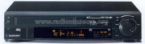 Video Cassette Recorder RTV-770 HiFi; Blaupunkt Ideal, (ID = 1280078) R-Player