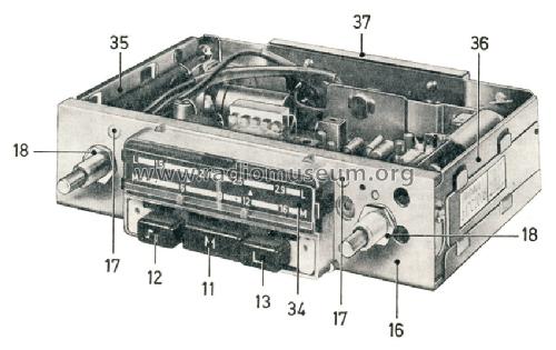 Wolfsburg 7.636.061 ab Z 1701001; Blaupunkt Ideal, (ID = 1002239) Car Radio