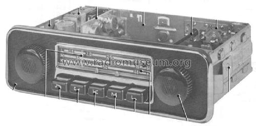 Wolfsburg IV 7.631.180 ab 4300001; Blaupunkt Ideal, (ID = 431034) Car Radio