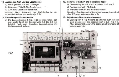 3 Band HIFI Stereo Casseiver New Wave 7 620 100; Blaupunkt Ideal, (ID = 2601676) Radio