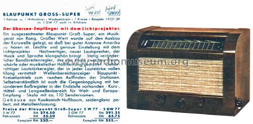 5GW77; Blaupunkt Ideal, (ID = 2543109) Radio