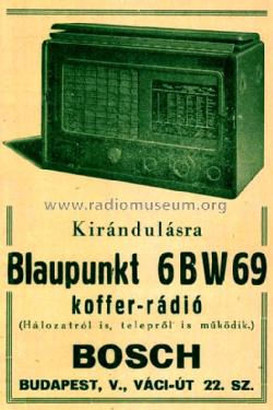 6BW69; Blaupunkt Ideal, (ID = 3091969) Radio