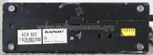 ACR 922 7.635.902.010; Blaupunkt Ideal, (ID = 2694002) R-Player