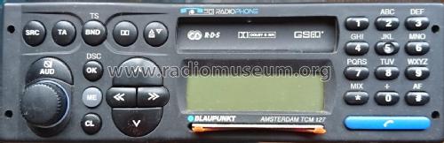 Amsterdam Radiophone TCM 127 7.647.980.010 Car Radio Blaupunkt Ideal, Radiomuseum