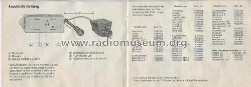 ARI-SDK Verkehrslotse 7526 / 7527 / 7528 / 7529 ARI SDK1 7.607.526.010; Blaupunkt Ideal, (ID = 3086681) mod-past25