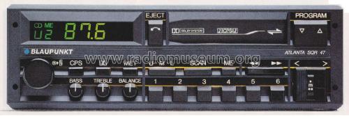 Atlanta SQR 47 7.645.886.010; Blaupunkt Ideal, (ID = 2971809) Car Radio