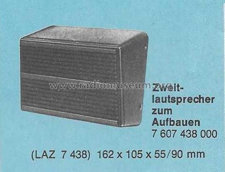 Aufbaulautsprecher 7 607 438 000 ; Blaupunkt Ideal, (ID = 2869283) Speaker-P