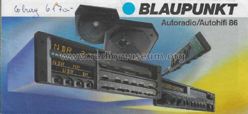 Autoradio/Autohifi 86 ; Blaupunkt Ideal, (ID = 2893694) Paper