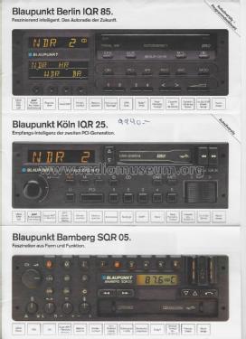 Autoradio/Autohifi 86 ; Blaupunkt Ideal, (ID = 2893695) Paper