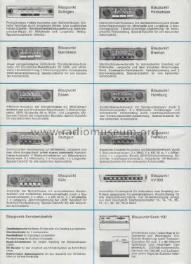 Das ist Blaupunkt - Autoradio Kofferradio , Prospekt ; Blaupunkt Ideal, (ID = 2851990) Paper