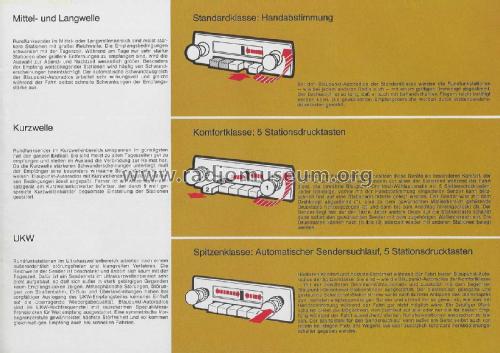 Autoradio , Prospekt 1967 ; Blaupunkt Ideal, (ID = 2811492) Paper