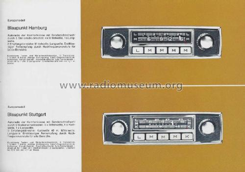 Autoradio , Prospekt 1967 ; Blaupunkt Ideal, (ID = 2811498) Paper