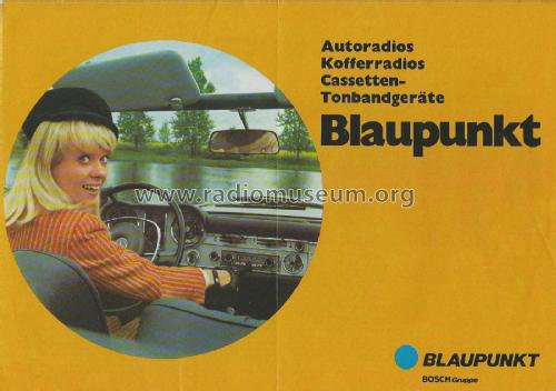 Autoradios Kofferradios Cassetten- Tonbandgeräte ; Blaupunkt Ideal, (ID = 2962618) Paper