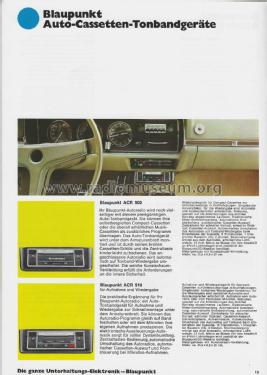 Autoradios, Tonbandgeräte, Kofferradios ; Blaupunkt Ideal, (ID = 2963131) Paper