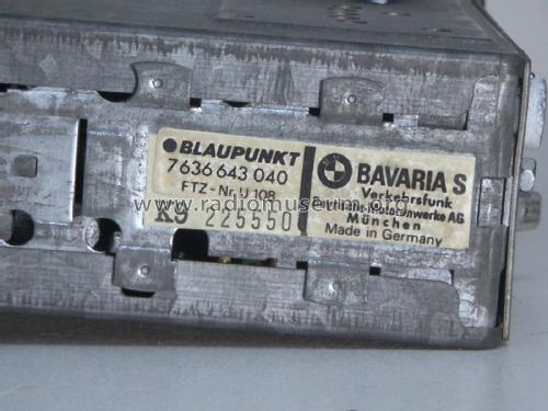 BAVARIA S für BMW 7.636.643.040; Blaupunkt Ideal, (ID = 2395908) Car Radio