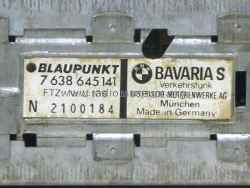 BAVARIA S für BMW 7.638.645.141; Blaupunkt Ideal, (ID = 2396344) Car Radio