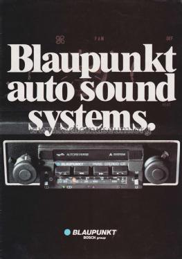 Blaupunkt auto sound systems. Prospekt July 1981 England; Blaupunkt Ideal, (ID = 3043338) Paper