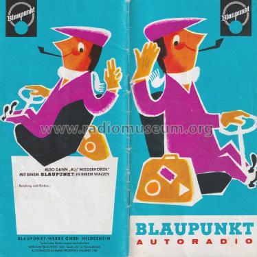 Blaupunkt Autoradio Prospekt 1963; Blaupunkt Ideal, (ID = 3088217) Paper