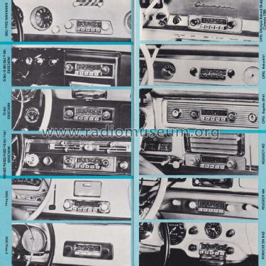 Blaupunkt Autoradio Sammelprospekt Inland 3/62; Blaupunkt Ideal, (ID = 3089376) Paper