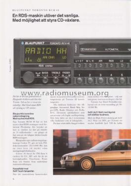 Blaupunkt Bilstereo 1991 Schweden; Blaupunkt Ideal, (ID = 2969569) Paper