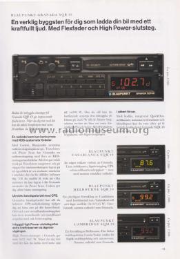 Blaupunkt Bilstereo 1991 Schweden; Blaupunkt Ideal, (ID = 2969574) Paper