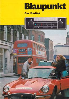 Blaupunkt Car Radios Catalogue for Great Britain; Blaupunkt Ideal, (ID = 2875454) Paper