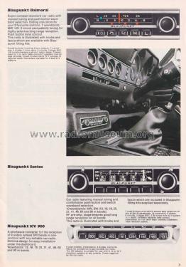 Blaupunkt Car Radios Catalogue for Great Britain; Blaupunkt Ideal, (ID = 2875458) Paper