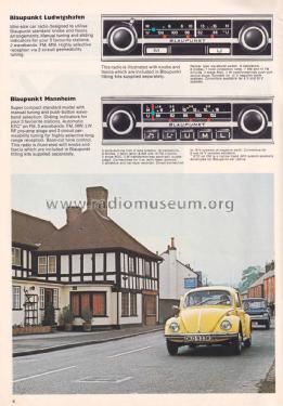 Blaupunkt Car Radios Catalogue for Great Britain; Blaupunkt Ideal, (ID = 2875459) Paper