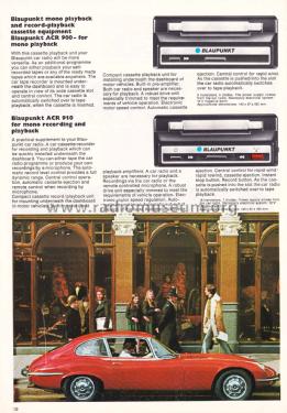 Blaupunkt Car Radios Catalogue for Great Britain; Blaupunkt Ideal, (ID = 2875463) Paper