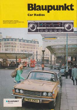 Blaupunkt Car Radios Catalogue for Great Britain; Blaupunkt Ideal, (ID = 2875481) Paper