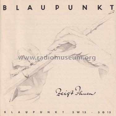 Blaupunkt Radio Prospekt 1935/36; Blaupunkt Ideal, (ID = 3067392) Paper