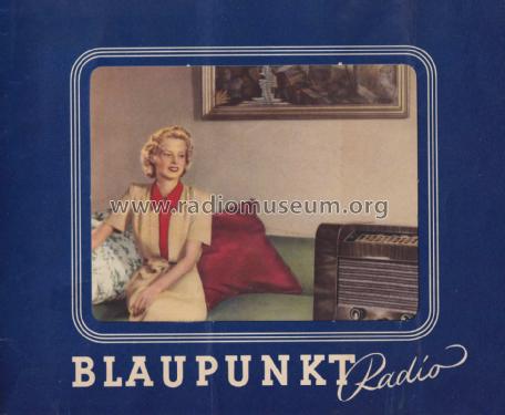 Blaupunkt Radio Prospekt 1938/39; Blaupunkt Ideal, (ID = 3089878) Paper