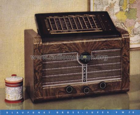 Blaupunkt Radio Prospekt 1938/39; Blaupunkt Ideal, (ID = 3089886) Paper