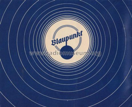 Blaupunkt Radio Prospekt 1938/39; Blaupunkt Ideal, (ID = 3089901) Paper