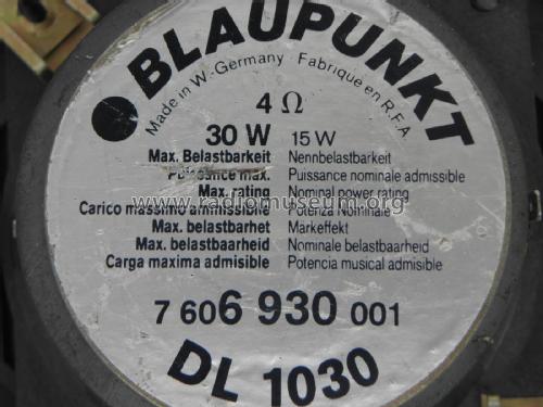 Blue Magic DL 1030; Blaupunkt Ideal, (ID = 2144175) Speaker-P