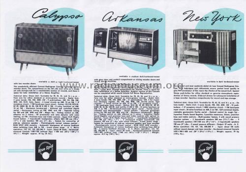 Blue Spot Brochure Radio 1958/1959; Blaupunkt Ideal, (ID = 2885085) Paper