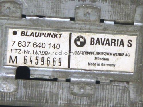 BMW Bavaria S 7 637 640 140; Blaupunkt Ideal, (ID = 2382366) Car Radio