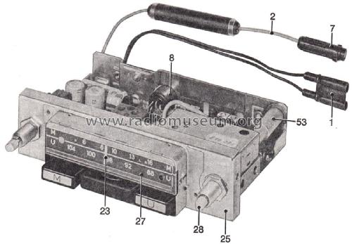 Bonn 7.633.326; Blaupunkt Ideal, (ID = 2547217) Car Radio