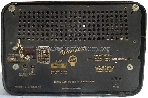 Bristol II 2361; Blaupunkt Ideal, (ID = 3035622) Radio