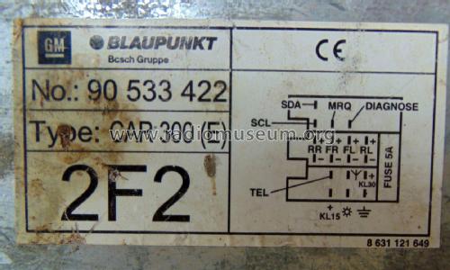 CAR300 7.649.852.320; Blaupunkt Ideal, (ID = 2913826) Autoradio