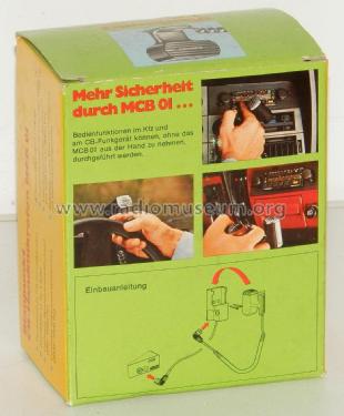 CB-Handmikrofon MCB 01; Blaupunkt Ideal, (ID = 2417566) Micrófono/PU