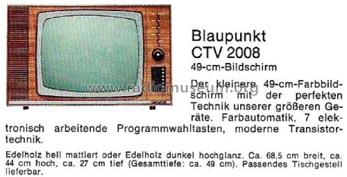 CTV2008 7.668.100; Blaupunkt Ideal, (ID = 2931766) Television