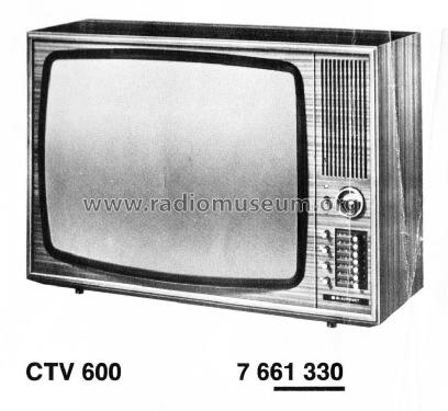 CTV600 7.661.330; Blaupunkt Ideal, (ID = 2976737) Television