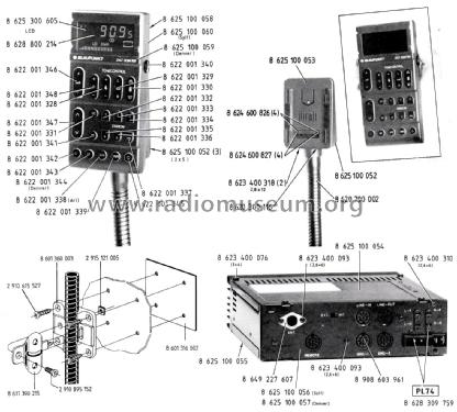 Denver SQM108 7.647.444.510; Blaupunkt Ideal, (ID = 2707201) Car Radio